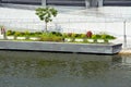 The walk of Egypt's people Cairo development project along Nile Corniche removing encroachments on the river on two levels