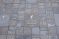 Walk of Fame in Anfield Stadium Liverpool - LIVERPOOL, UK - AUGUST 16, 2022 Royalty Free Stock Photo