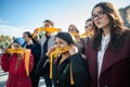 Walk for Freedom annual international event Royalty Free Stock Photo