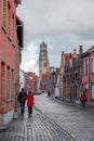 A walk in a grey day in Brugges