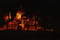 walk through the night city of Budapest.