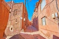 The oldest Iranian village, Abyaneh Royalty Free Stock Photo