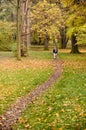 Walk in the park Royalty Free Stock Photo