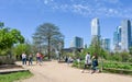 Walk in the park in Austin, Texas Royalty Free Stock Photo