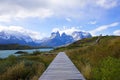 A walk in patagonia Royalty Free Stock Photo