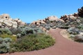 Walk path at Canal Rocks Western Australia in summer. Royalty Free Stock Photo