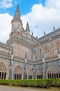 Walk in Royal Cloister of Batalha Monastery