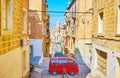 Walk in Senglea, Malta Royalty Free Stock Photo