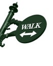 Walk sign