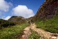 Walk to the Peak of Osmena Royalty Free Stock Photo