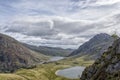 Walk up Y Garn Snowdonia North Wales UK. Royalty Free Stock Photo