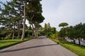 Walkat the Vatican Gardens Royalty Free Stock Photo