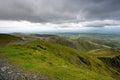 Walkers at rest on Blencathra Royalty Free Stock Photo