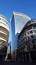 Walkie-talkie building in London, UK