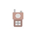 Walkie talkie icon. Simple color vector elements of taxi service icons for ui and ux, website or mobile application Royalty Free Stock Photo