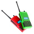 Walkie-Talkies for Kids, 3D rendering