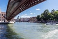 Walking along the narrow streets and canals of Venice, Italy Royalty Free Stock Photo