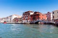 Walking along the narrow streets and canals of Venice, Italy Royalty Free Stock Photo