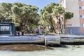 Walking along the narrow streets and canals of Venice, Italy Royalty Free Stock Photo