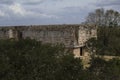 Walking in the archaeological area of Uxmal