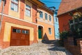 Historic town Sighisoara. City in which was born Vlad Tepes, Dracula Royalty Free Stock Photo