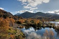 Walking around llanberis Royalty Free Stock Photo