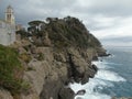 Walking around the seaside of Portofino in Liguria