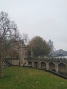 Walking around Tower of London