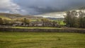 Walking aroundAustwick and Crummackdale in Craven in the Yorkshire Dales Royalty Free Stock Photo