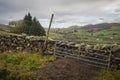 Walking aroundAustwick and Crummackdale in Craven in the Yorkshire Dales Royalty Free Stock Photo