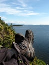 Walking boots Royalty Free Stock Photo