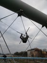 Walking bridge of Krakow