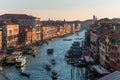 Walking on the bridges of the old city of Venice. The beauty of the ancient city. Italy Royalty Free Stock Photo