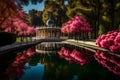 Walking through Buen Retiro Park