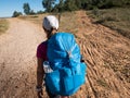 Walking on Camino de Santiago