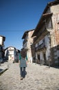 Walking at candelario Royalty Free Stock Photo