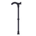 Walking Cane vector icon. Walking stick cane. Medical care for a person