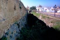 Walking in Carmona. An aold Roman wall