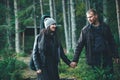 Walking Couple