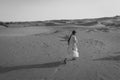 Walking in the Desert, Rajasthan, India