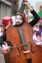 Walking Double Bass Royalty Free Stock Photo