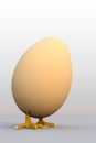 Walking easter egg