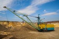 Walking excavator - dragline