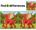 Walking Female Dragon Find The Differences