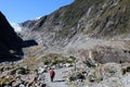 Walking footpath Franz Josef Glacier New Zealand Royalty Free Stock Photo