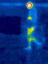 Walking gait infrared