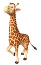 Walking Giraffe cartoon character