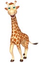 Walking Giraffe cartoon character