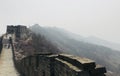 Walking the Great Wall of CHINA Royalty Free Stock Photo