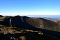 Walking on Grisedale Pike Royalty Free Stock Photo